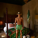 Signature Palm Green Meridian Swim Shorts