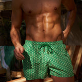 Signature Palm Green Meridian Swim Shorts
