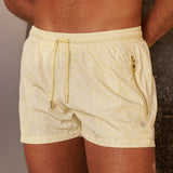 Signature Baby Yellow Meridian Swim Shorts