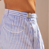 Venice Cotton Short (Blue/White)
