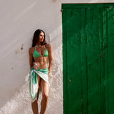 Monaco Resort Bikini Bottoms (Palm Green Meridian)