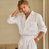 Cabo Linen Shirt (White)