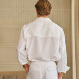 Cabo Linen Shirt (White)