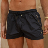 Signature Black Swim Shorts