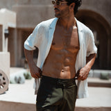 Pinnacle Tailored Olive Swim Shorts