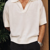 Luxe Merino Wool Short Sleeve (Cream)