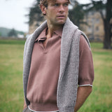 Manolita Short Sleeve Knit (Dark Sand)