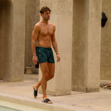 Signature Pine Green Swim Shorts