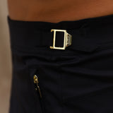 Pinnacle Tailored Black Swim Shorts
