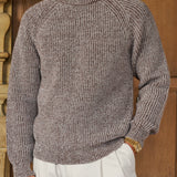 Christian Chunky Knit (Brown/Cream)