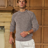 Christian Chunky Knit (Brown/Cream)