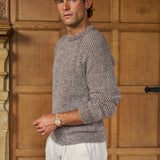 Christian Chunky Knit (Brown/Cream)