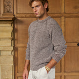 Christian Chunky Knit (Brown/Cream)