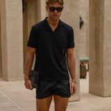 Signature Black Swim Shorts