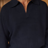 Lori Long Sleeve Knit (Sapphire)